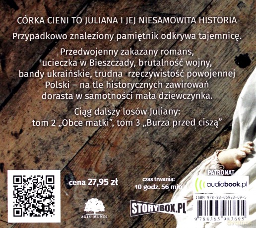 Córka cieni (Tom 1) Siedem szmacianych dat - Ewa Cielesz [AUDIOBOOK]