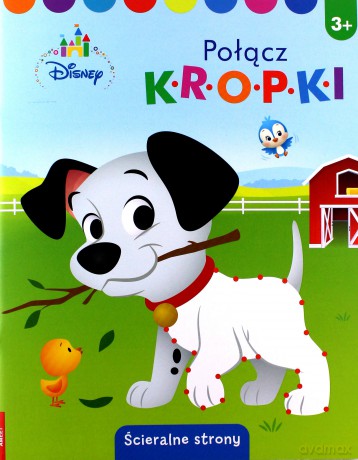 Disney. Maluch. Połącz kropki [KSIĄŻKA]