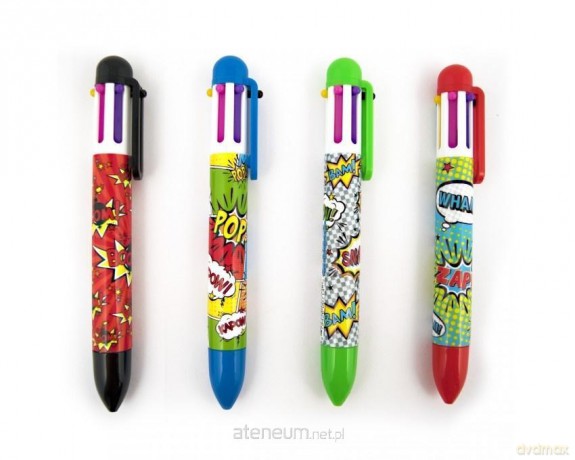 Długopis mechaniczny Komiks różne wzory
