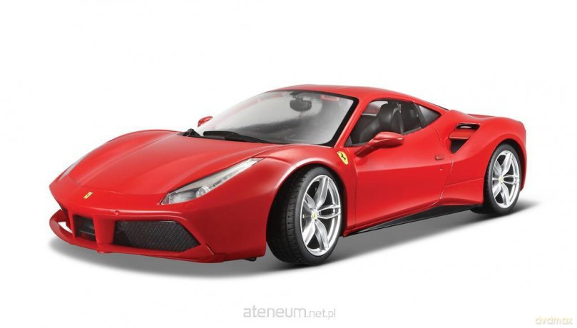 Ferrari 488 GTB Czerwony 1:24