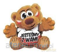 Funny Bear Kibic. Jesteśmy z Wami