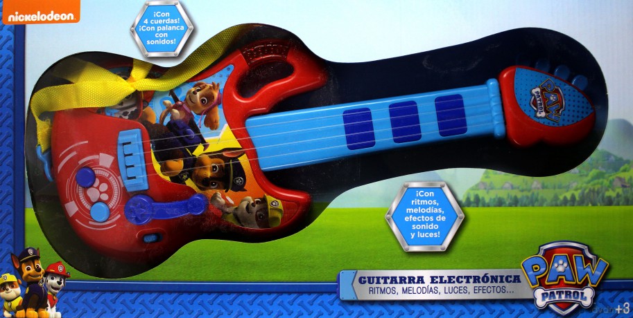 Gitara elektroniczna 4 struny Psi Patrol