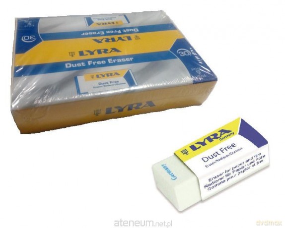 Gumka bezpyłowa średnia (30 szt)