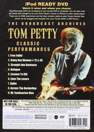 Tom Petty: Classic Performances - Live [DVD]