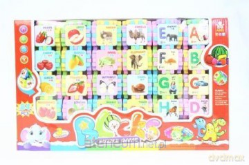 Klocki puzzle 84 el. [KLOCKI]