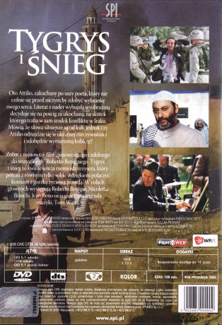 Tygrys i śnieg [DVD]