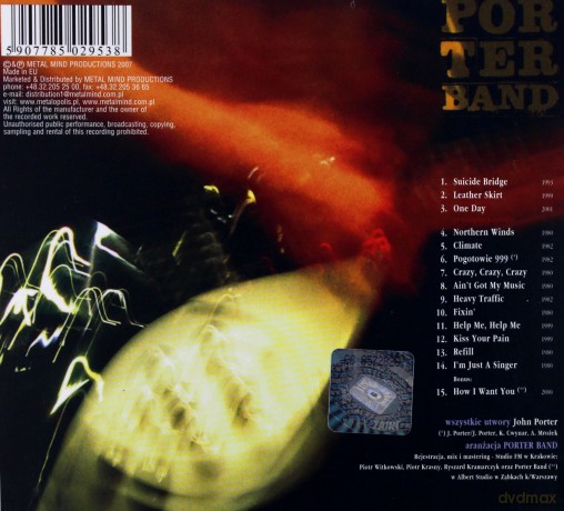 John Porter: Electric (Remastered) (digipack) [CD]