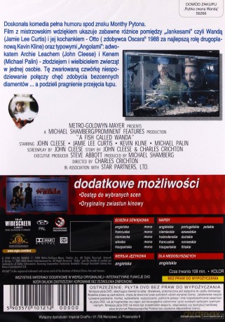 Rybka zwana Wandą [DVD]