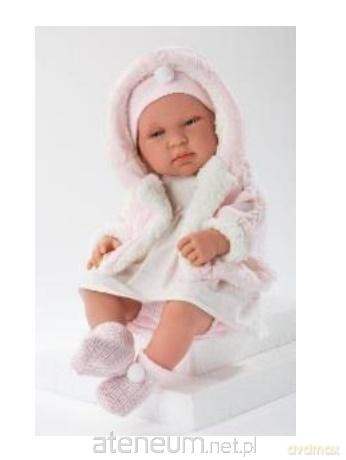 LLORENS Lalka Tina w różowe sukience 43 cm