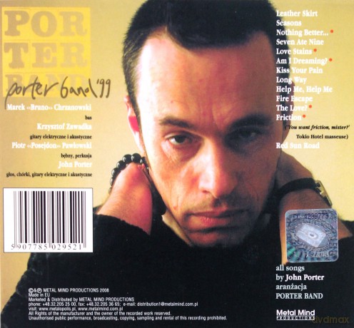 John Porter: Porter Band '99 (digipack) [CD]