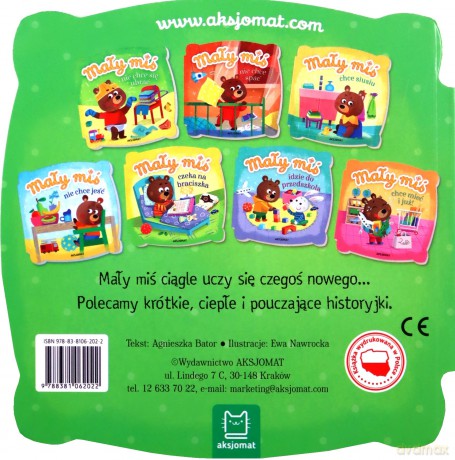 Mały miś się złości [KSIĄŻKA]