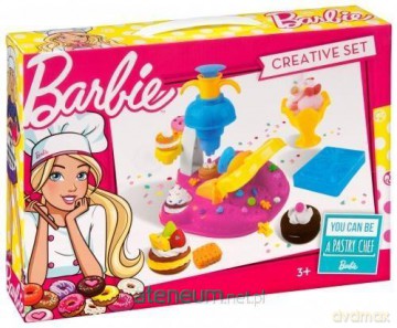 Masa plastyczna z wyciskarką Barbie