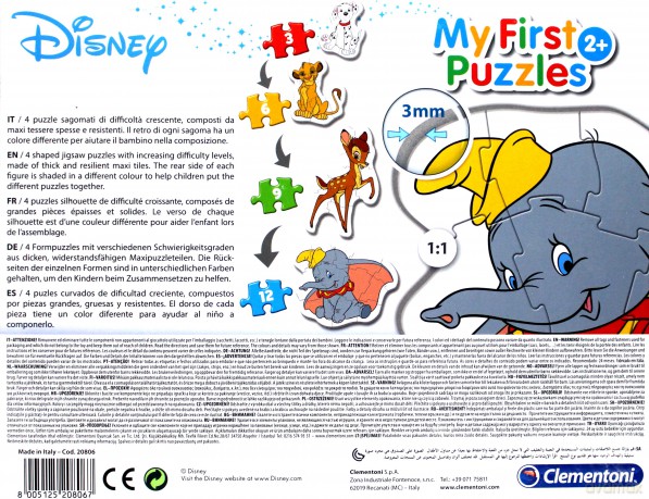Moje Pierwsze Puzzle Animal Friends [PUZZLE]