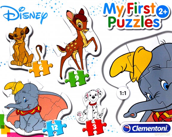 Moje Pierwsze Puzzle Animal Friends [PUZZLE]
