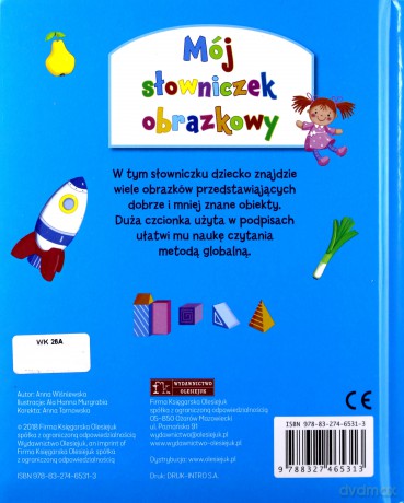 Mój słowniczek obrazkowy [KSIĄŻKA]