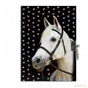 Pamiętnik z kłódką Horse 2 pachnący