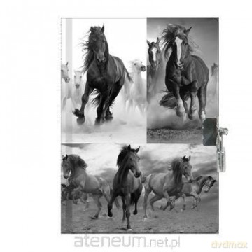 Pamiętnik z kłódką Running Horses pachnący