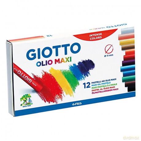 Pastele olejne Olio Maxi 12 kolorów
