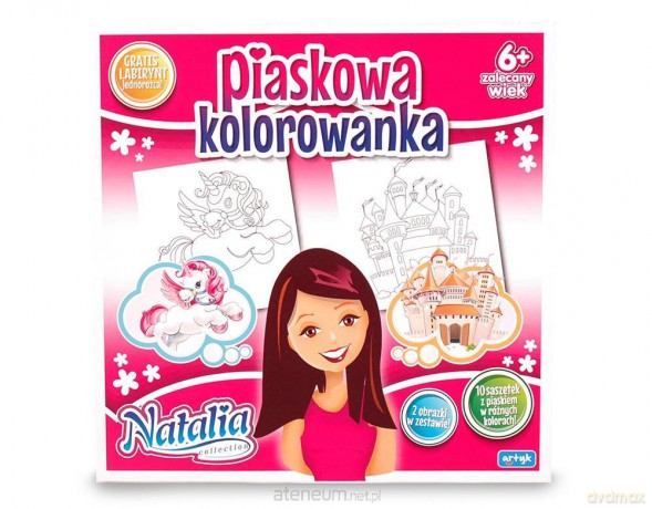 Piaskowa kolorowanka