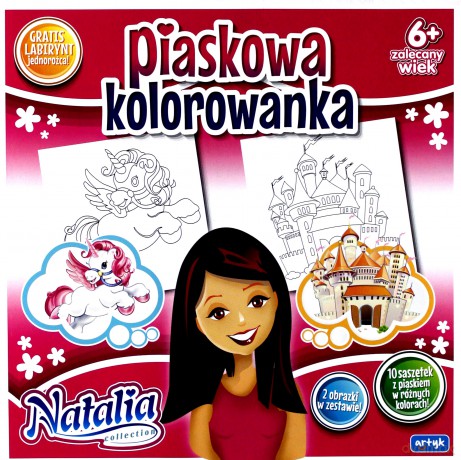 Piaskowa kolorowanka