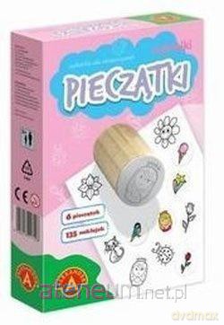 Pieczątki i naklejki. Zabawka dla dziewczynek mini