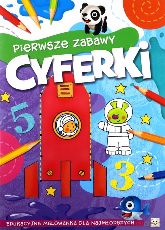 Pierwsze zabawy. Cyferki [KSIĄŻKA]