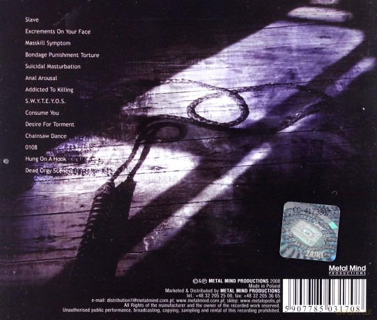 Pyorrhoea: Desire For Torment [CD]