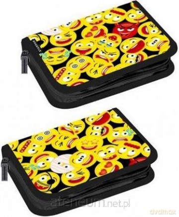 Piórnik bez wyposażenia 2kl Emoji