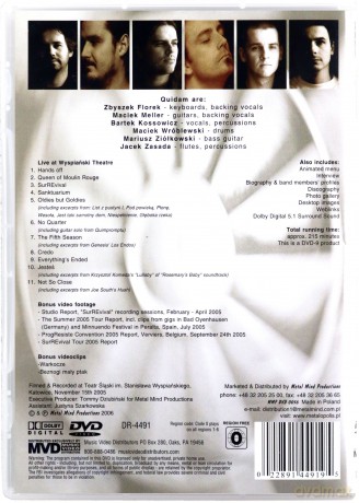 Quidam: The Fifth Season - Live In Concert [DVD]