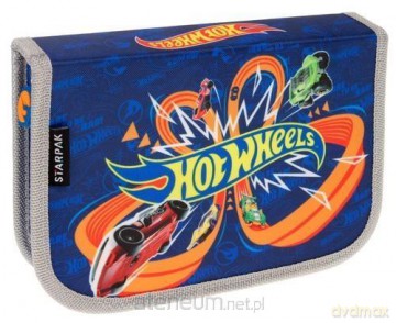 Piórnik z wyposażeniem 2kl Hot Wheels