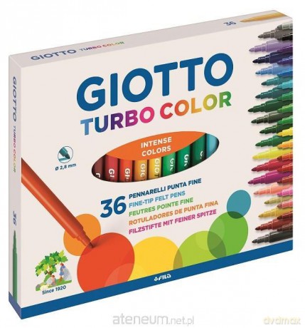 Pisaki Turbo Color 36 kolorów
