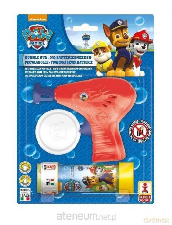 Pistolet do robienia baniek mydlanych Paw Patrol
