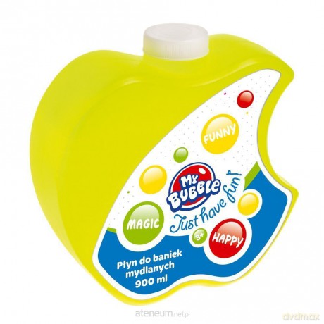 Płyn do baniek mydlanych 900 ml jabłko