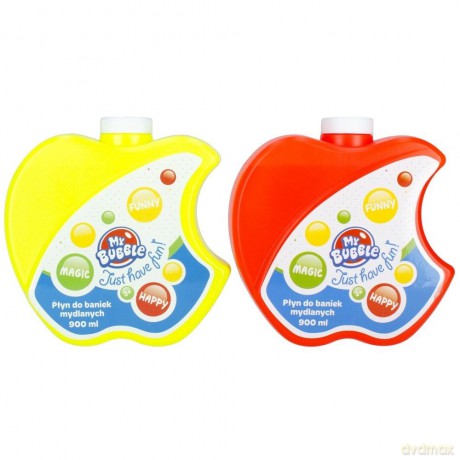 Płyn do baniek mydlanych 900 ml jabłko