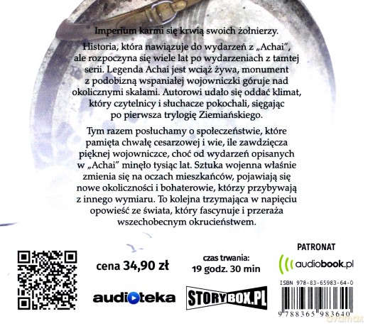 Pomnik cesarzowej Achai (Tom 1) - Andrzej Ziemiański [AUDIOBOOK]