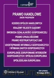 Prawo handlowe. Zbiór przepisów [KSIĄŻKA]