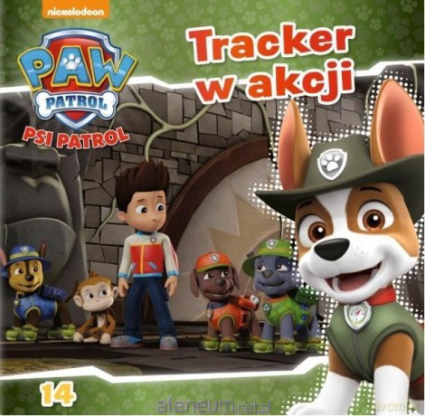 Psi Patrol 14 Tracker w akcji [KSIĄŻKA]