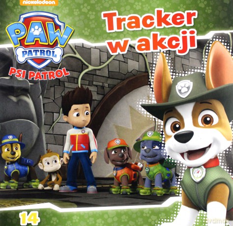 Psi Patrol 14 Tracker w akcji [KSIĄŻKA]