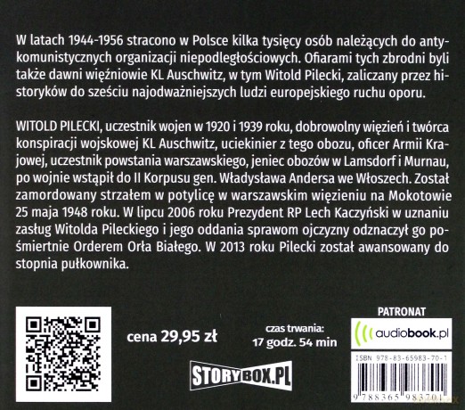 Rotmistrz Pilecki - Adam Cyra [AUDIOBOOK]