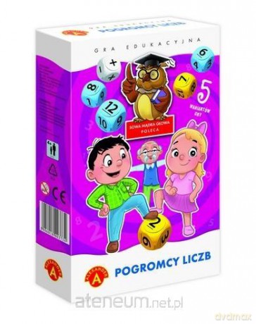 Sowa Mądra Głowa poleca - Pogromcy liczb [GRA PLANSZOWA]