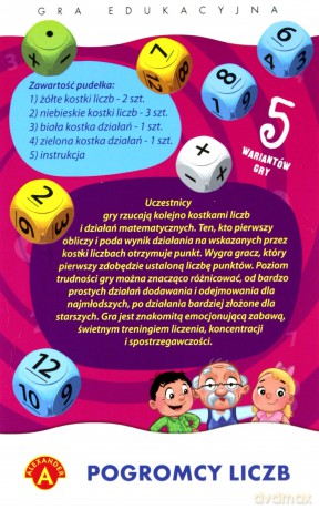 Sowa Mądra Głowa poleca - Pogromcy liczb [GRA PLANSZOWA]