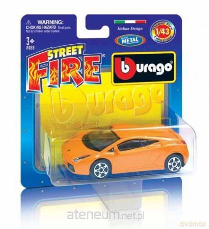 Street Fire, różne rodzaje blister 1:43