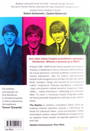 The Beatles. Jedyna autoryzowana biografia - Hunter Davies, Aleksandra Machura [KSIĄŻKA]