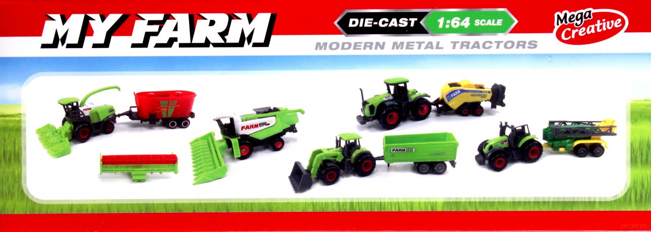 Traktor metalowy Moje Ranczo 17 cm