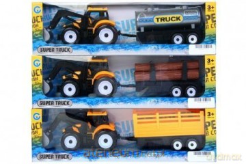 Traktor z akcesoriami