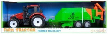 Traktor z maszyną rolniczą