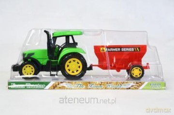 Traktor z przyczepą