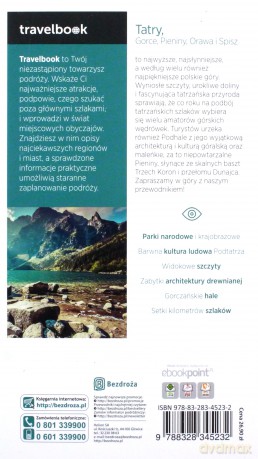 Travelbook - Tatry, Gorce, Pieniny, Orawa [KSIĄŻKA]