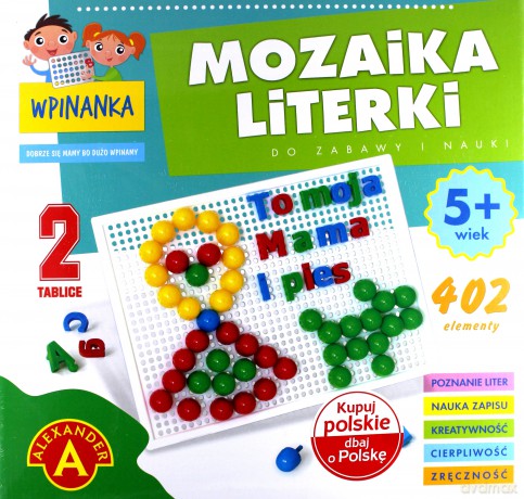 Wpinanka - Mozaika Literki