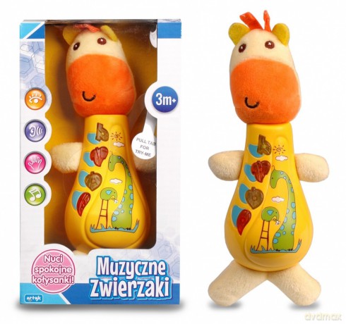 Zabawka Muzyczna - Żyrafa